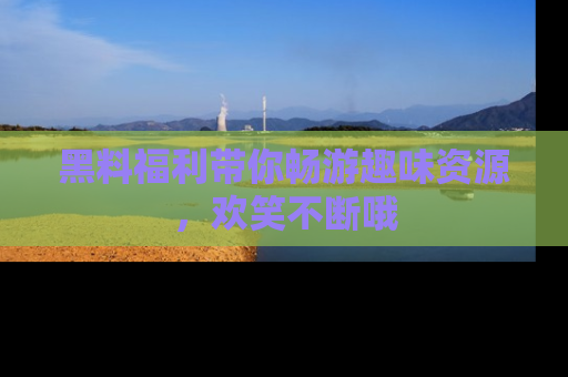 黑料福利带你畅游趣味资源，欢笑不断哦
