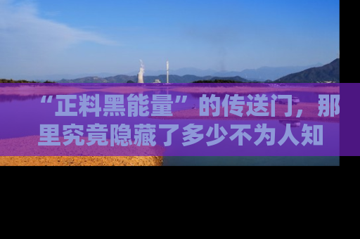 “正料黑能量”的传送门，那里究竟隐藏了多少不为人知的秘密？