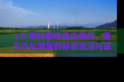 17c黑料爆料首页更新，揭示当红明星的秘密生活与幕后故事