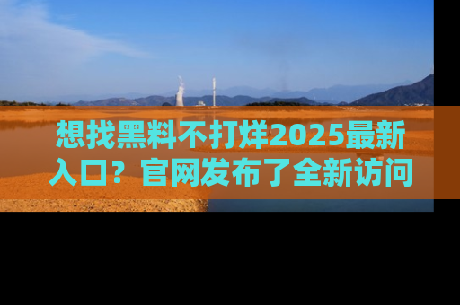 想找黑料不打烊2025最新入口?官网发布了全新访问指南!